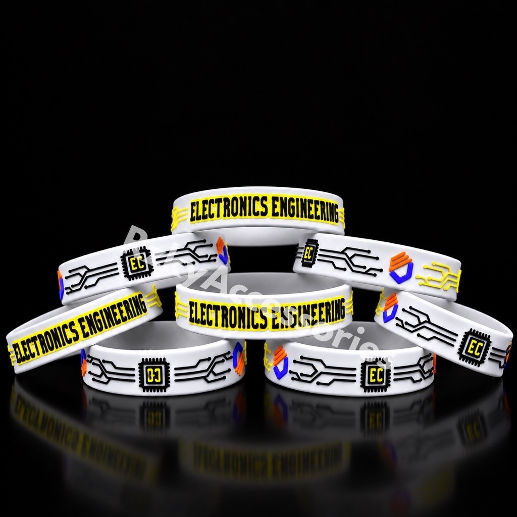 Gelang Karet Custom  | Gelang karet Custom design | Gelang karet Tanpa Biaya moulding |
