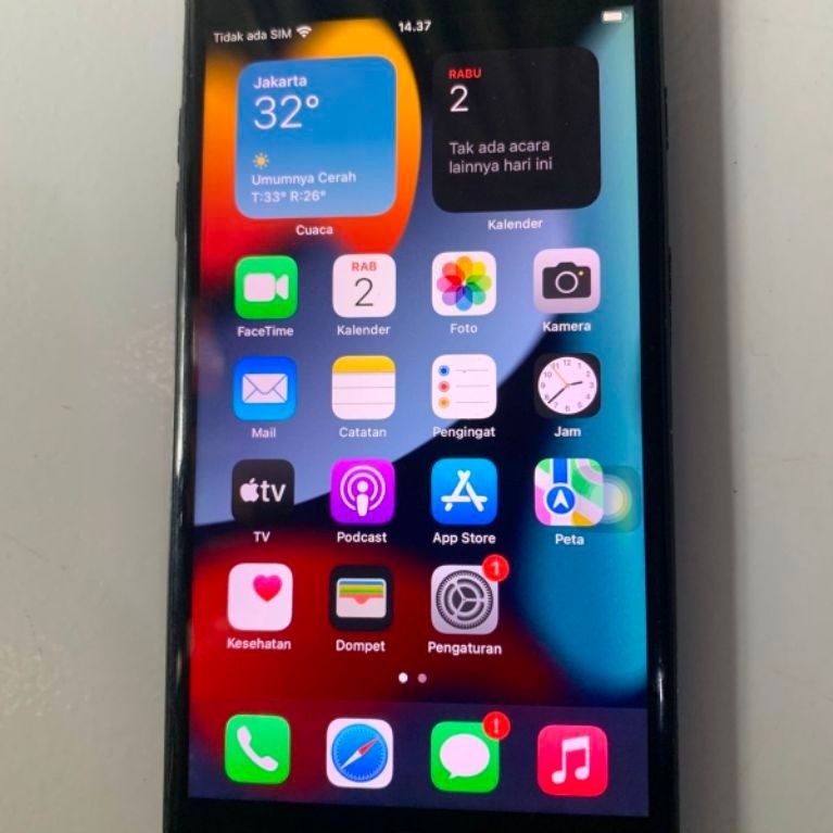 IPHONE 7PLUS 128GB KAMERA 1X OFF HP BEBAS RESET INTER ALL OPERATOR