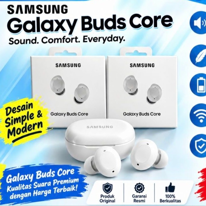 Samsung Galaxy Buds Core Bluetooth TWS Samsung Original Sein Segel New