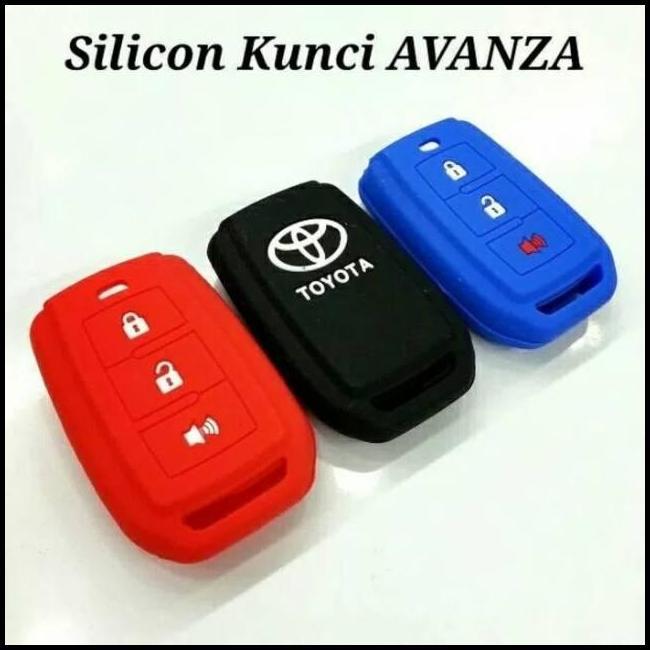 HOT DEAL SILICONE KEY REMOTE / SARUNG KUNCI REMOT SILIKON MOBIL ALL NEW AVANZA 2012 - 2015 