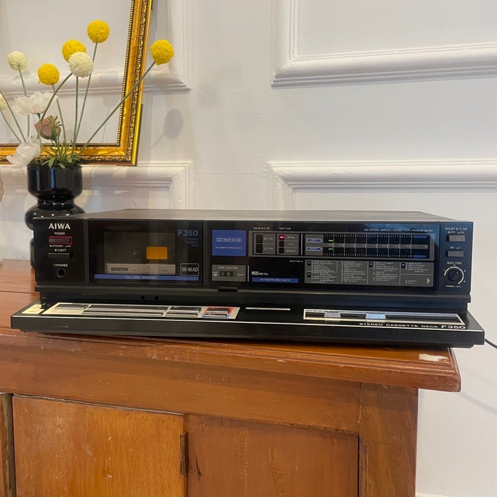 Tape Deck Cassette Player Aiwa F350