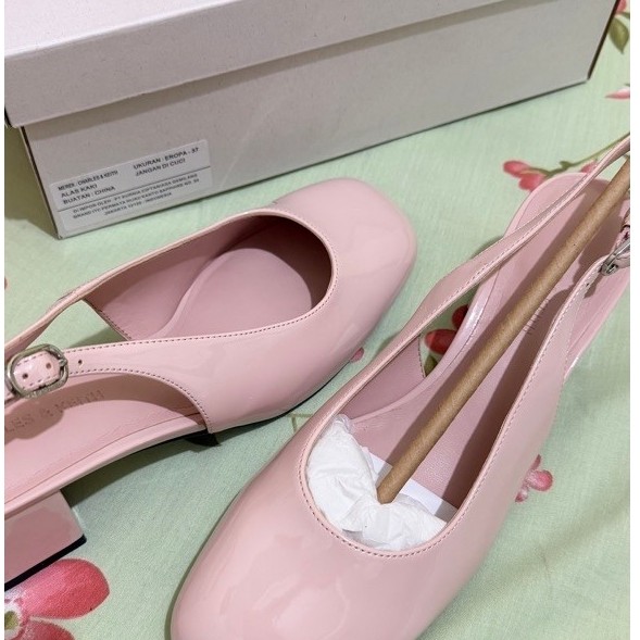 heels ck pump slingback blush 37 preloved
