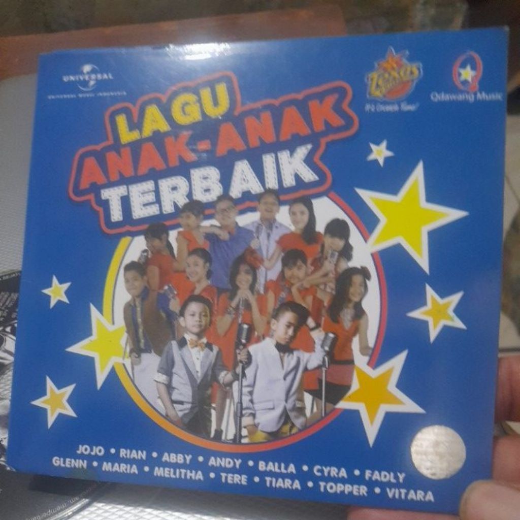cd musik lagu anak anak terbaik keluaran texas chicken