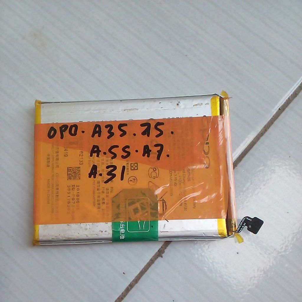 batre OPO a3s bekas
