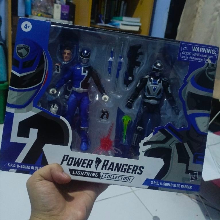 Lightning Collection SPD Blue Rangers Set