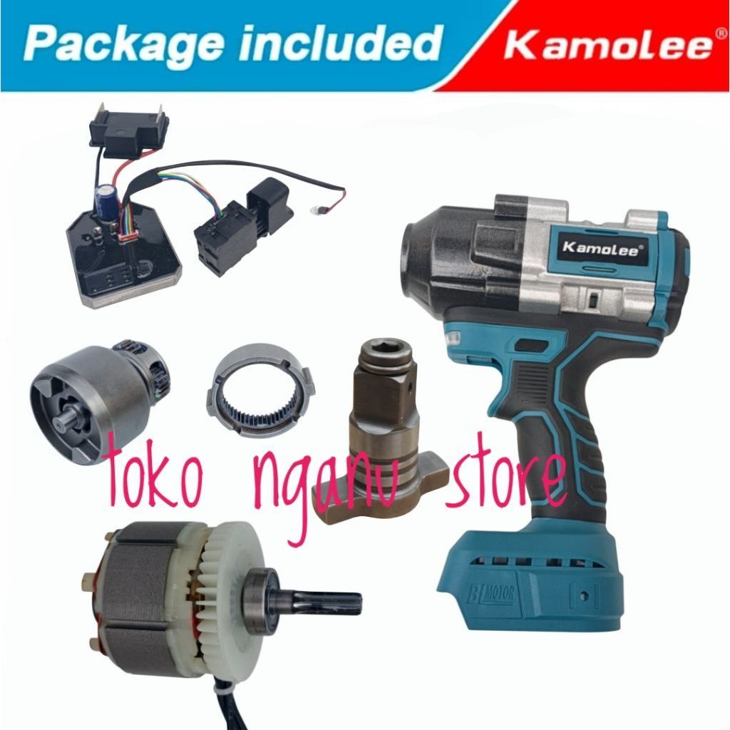 KAMOLEE IMPACT WRENCH 2100NM MESIN PEMBUKA BAUT KAMOLEE 2100NM KAMOLEE ORIGINAL