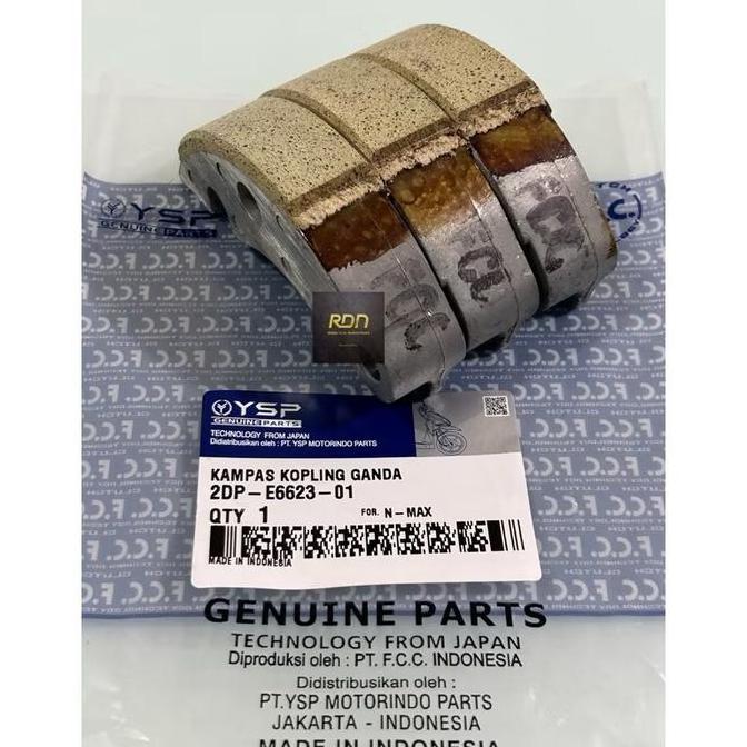 FCC KAMPAS GANDA KOPLING NMAX 2DP ORIGINAL FCC E6623-01 GENUINE PARTS MADE IN INDONESIA