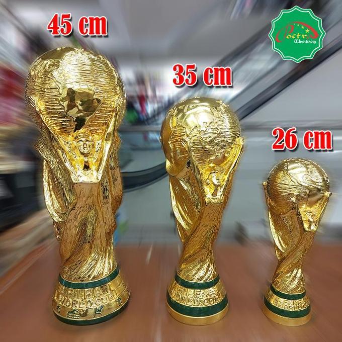 Prete - Piala | Trophy Piala Dunia ( Fifa World Cup ) Chrome Gold