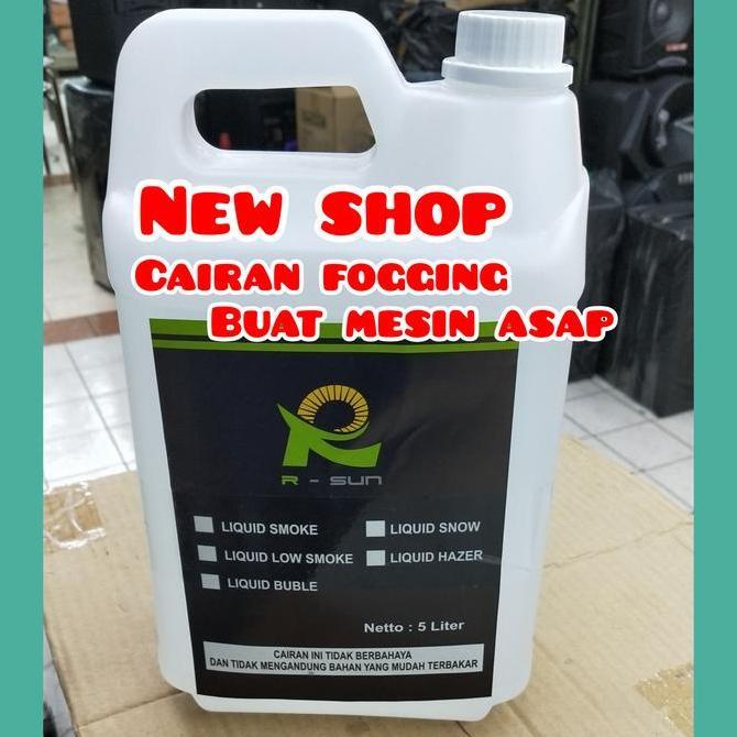Cairan Fogging Food Grade +Disinfektan Isi 5Liter