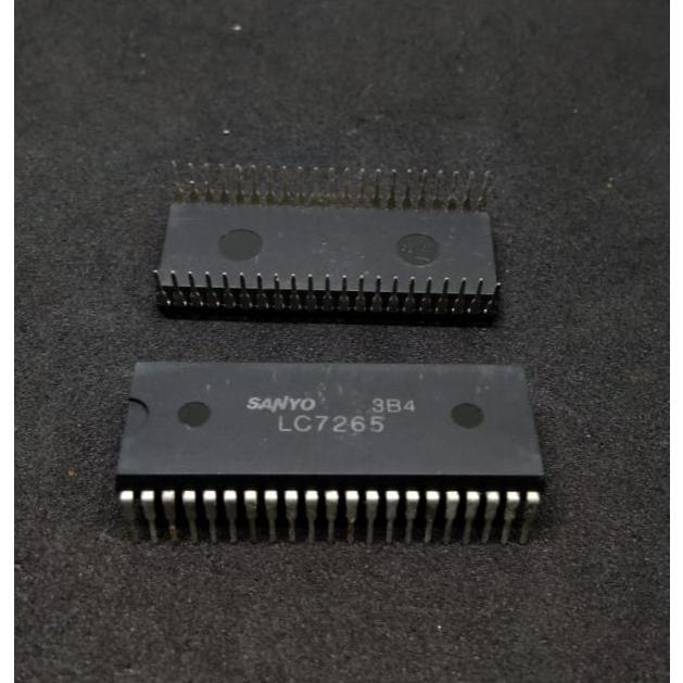 IC LC7265 Frequency Display Driver and Counter - Sanyo IC