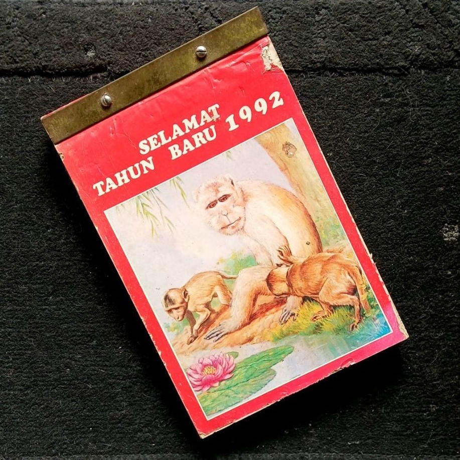 Kalender Lawas Tahun 1992