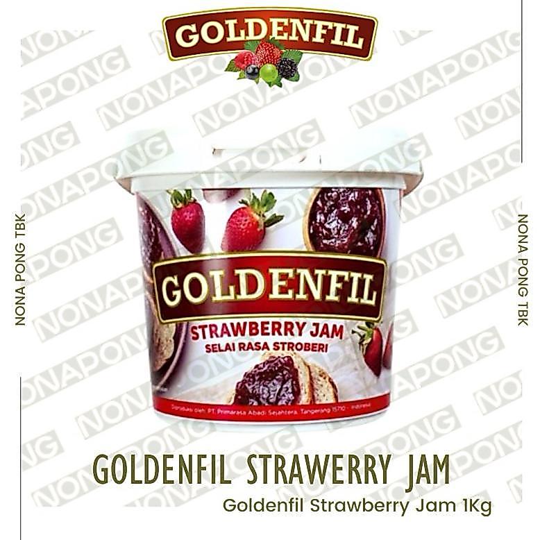 Selai Strawberry | Strawberry Jam | Goldenfil Strawberry Jam | Goldenfil Selai Strawberry | Goldenfi