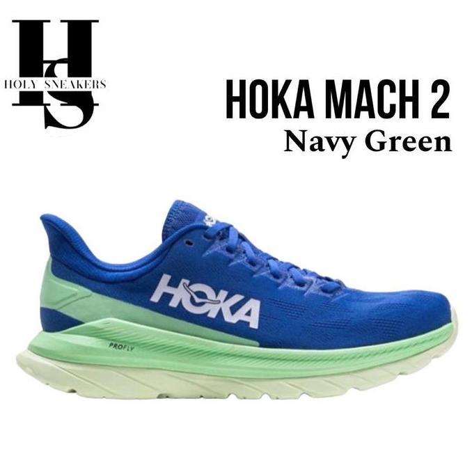 Sneakers Hoka One One Mach 4 Navy Green
