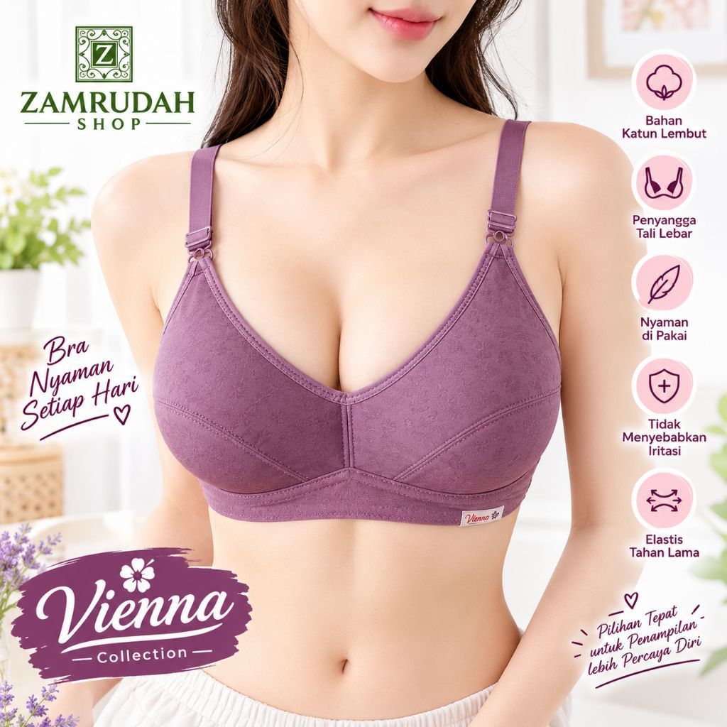BH SPORT/ BRA WANITA TANPA BUSA TANPA KAWAT/ BH SPORT VIENNA 34-42/BH sport Vienna/ SPORT BRA