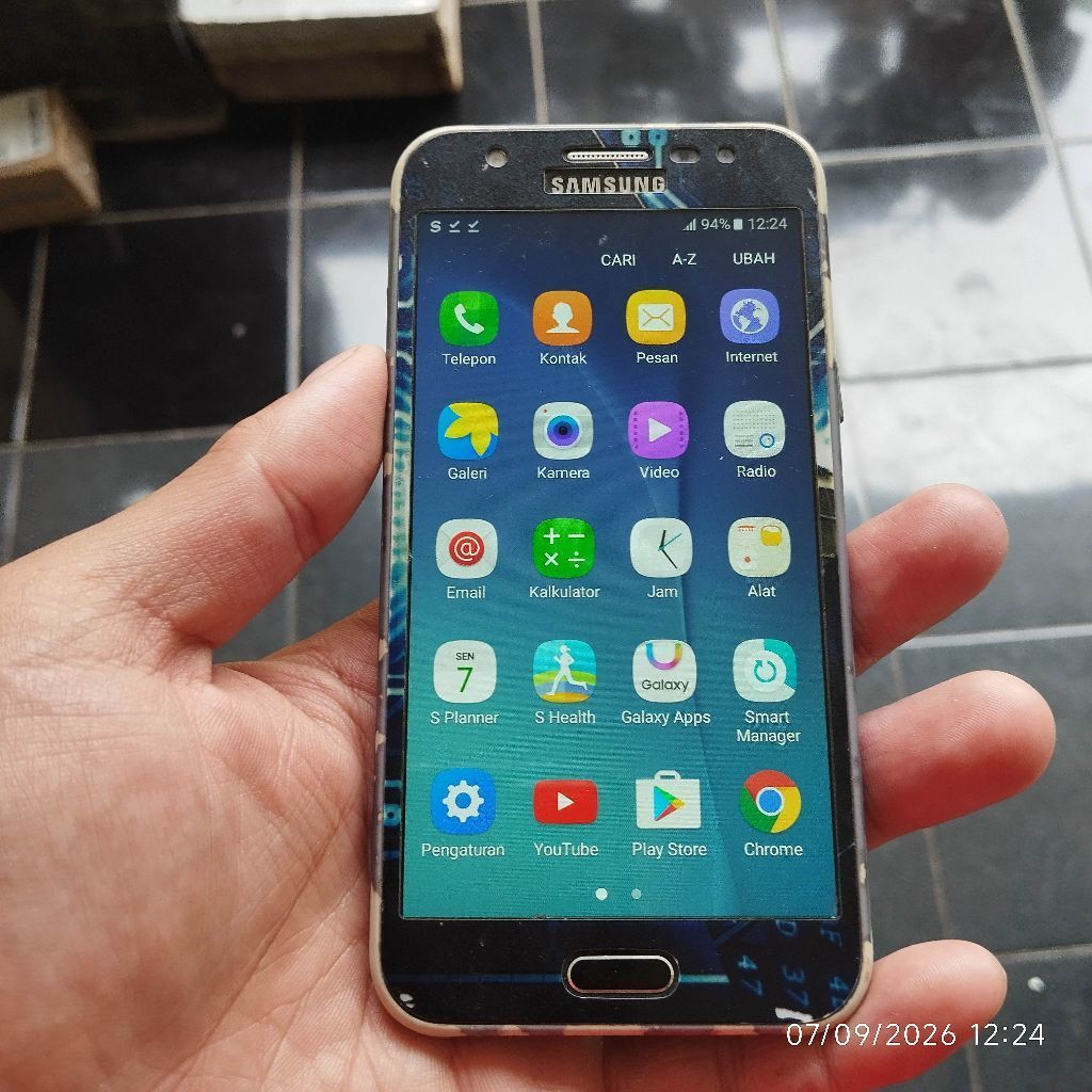 HP Samsung J5/J500G RAM 1/8 [Minus Retak Sehelai]