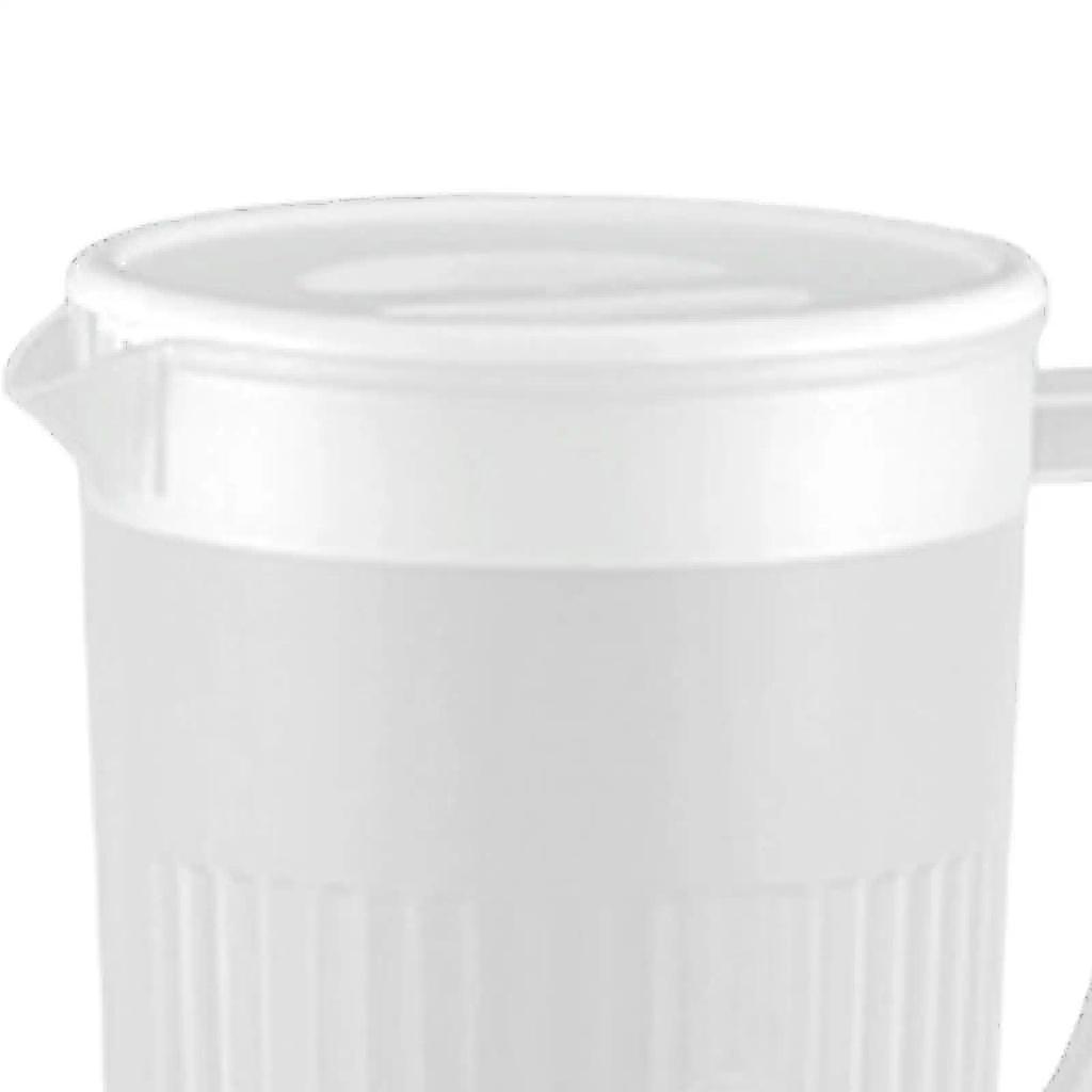 Pitcher with Lid Portable Lemonade Kettle Beverage Jar Pitcher Beverage Jar for Catering Refrigerato