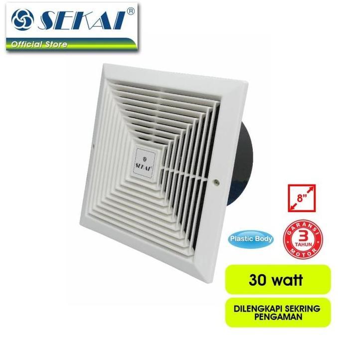 Sekai Kipas Angin Dak Exhaust Tipe Langit-Langit MVF 893 MVF893