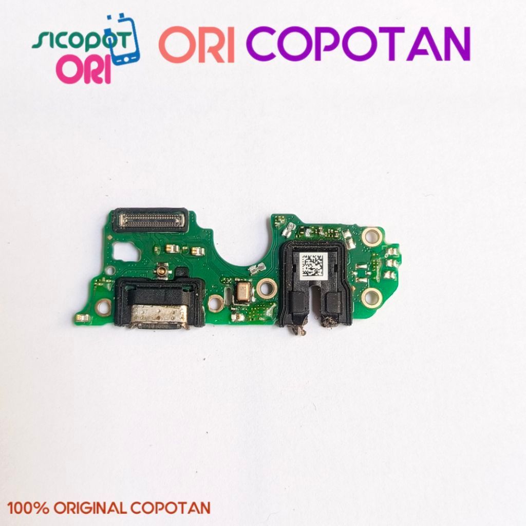 PCB Charger/Papan Cas Oppo A18 / A38 / A58 4G Original Copotan