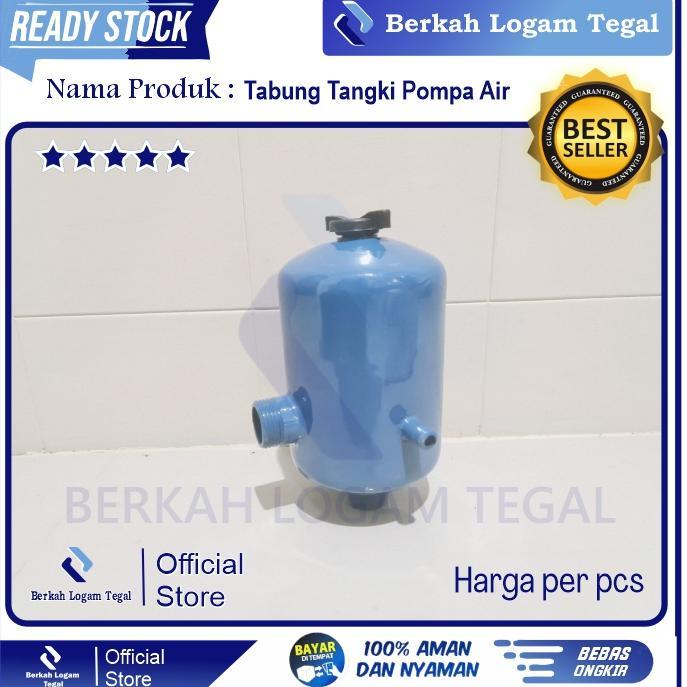 Tabung Tangki Pompa Air Otomatis Plat Besi Kuat Awet