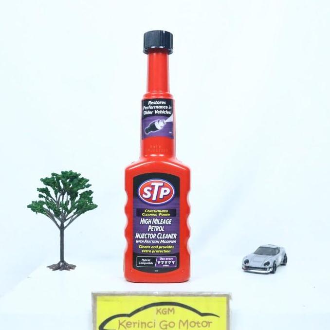 BARACUDA.SHOP - STP HIGH MILEAGE PETROL INJECTOR CLEANER - STP INJECTOR CLEANER BENSIN