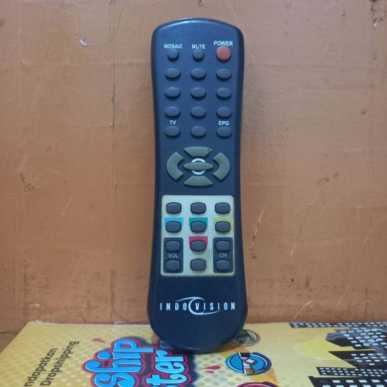 REMOTE TV PARABOLA INDOVISION ORIGINAL