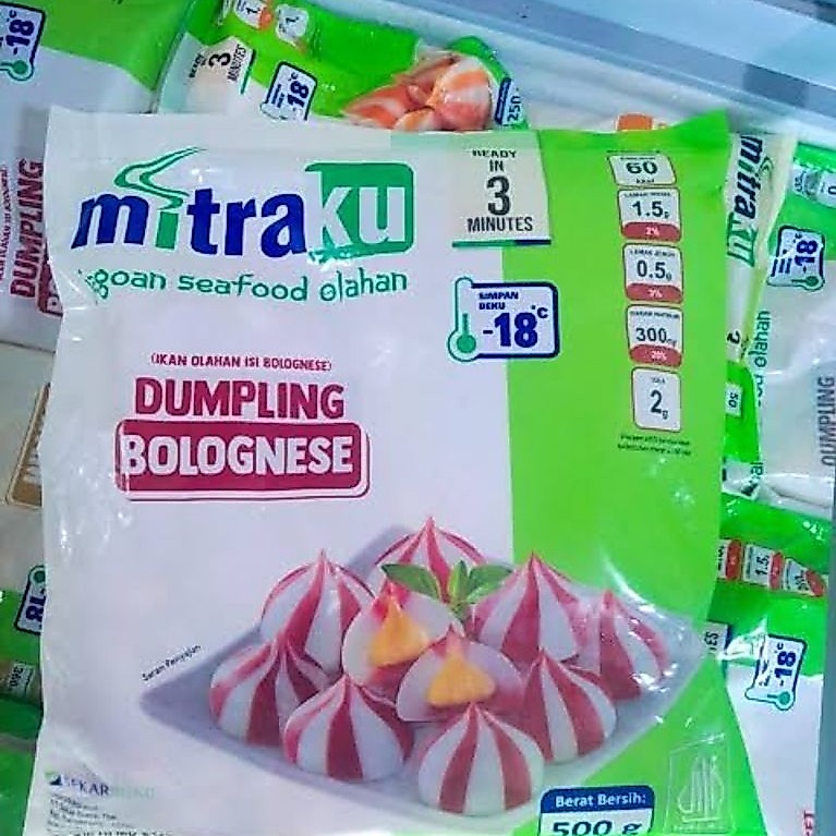 Mitraku Dumpling Bolognese 500g N1335