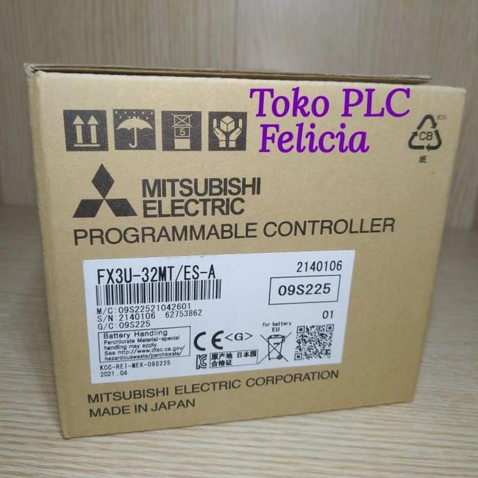 Mitsubishi PLC FX3U-32MT / ES-A FX3U-32MT/ES-A FX3U Series FX3U-32MT PLC FX3U