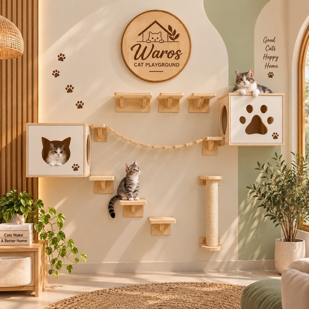 Cat room / Playground cat / Playground kucing / Rumah kucing