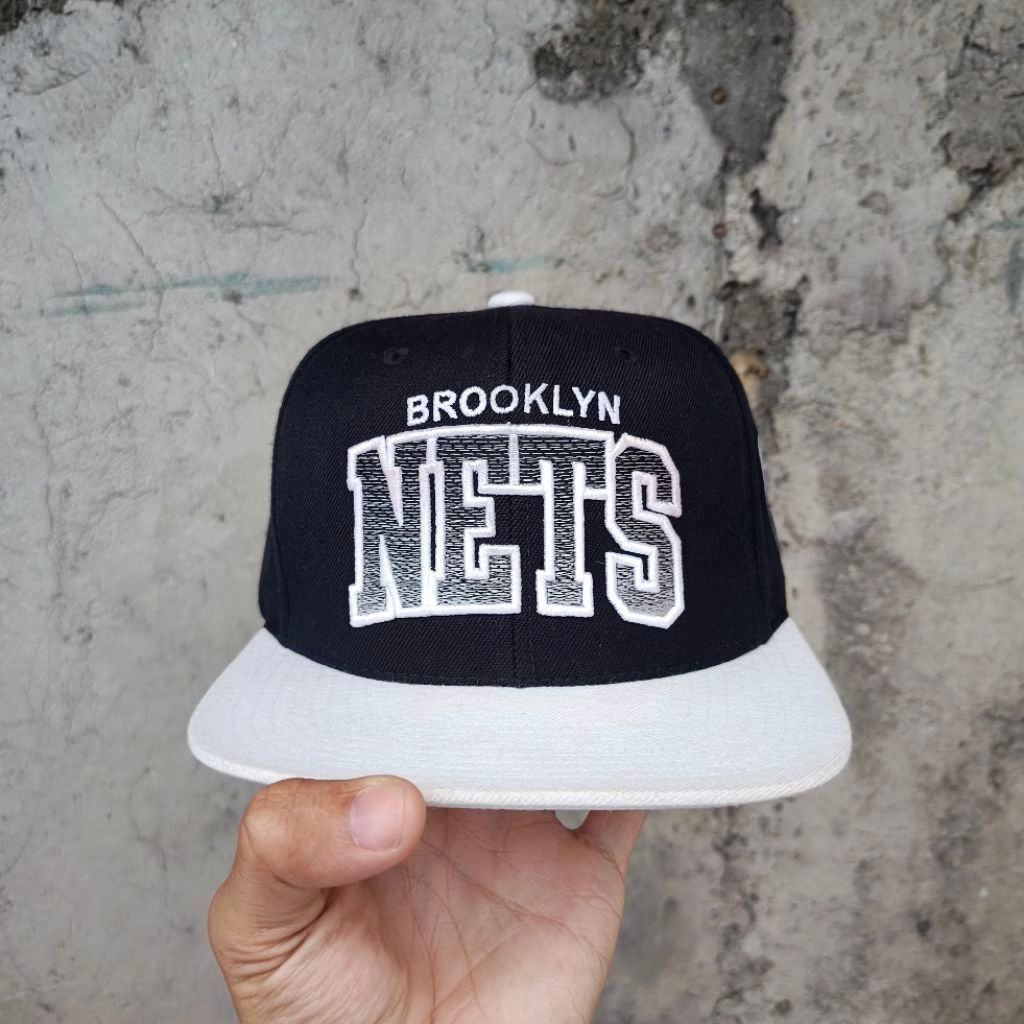 Snapback Brooklyn Nets Mitchell And Ness