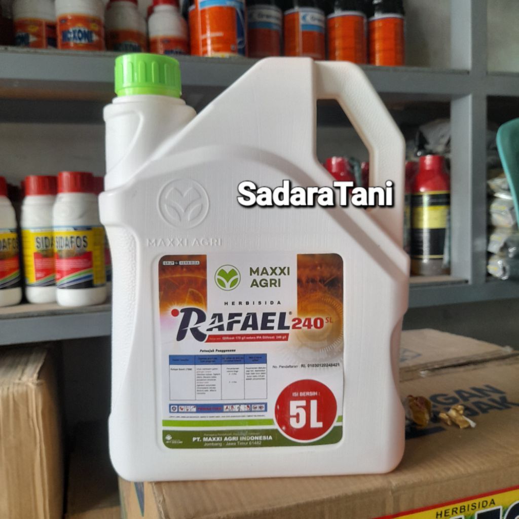 Herbisida MAXXI AGRI Rafael 240 SL isi bersih 5L PT. MAXXI AGRI INDONESIA