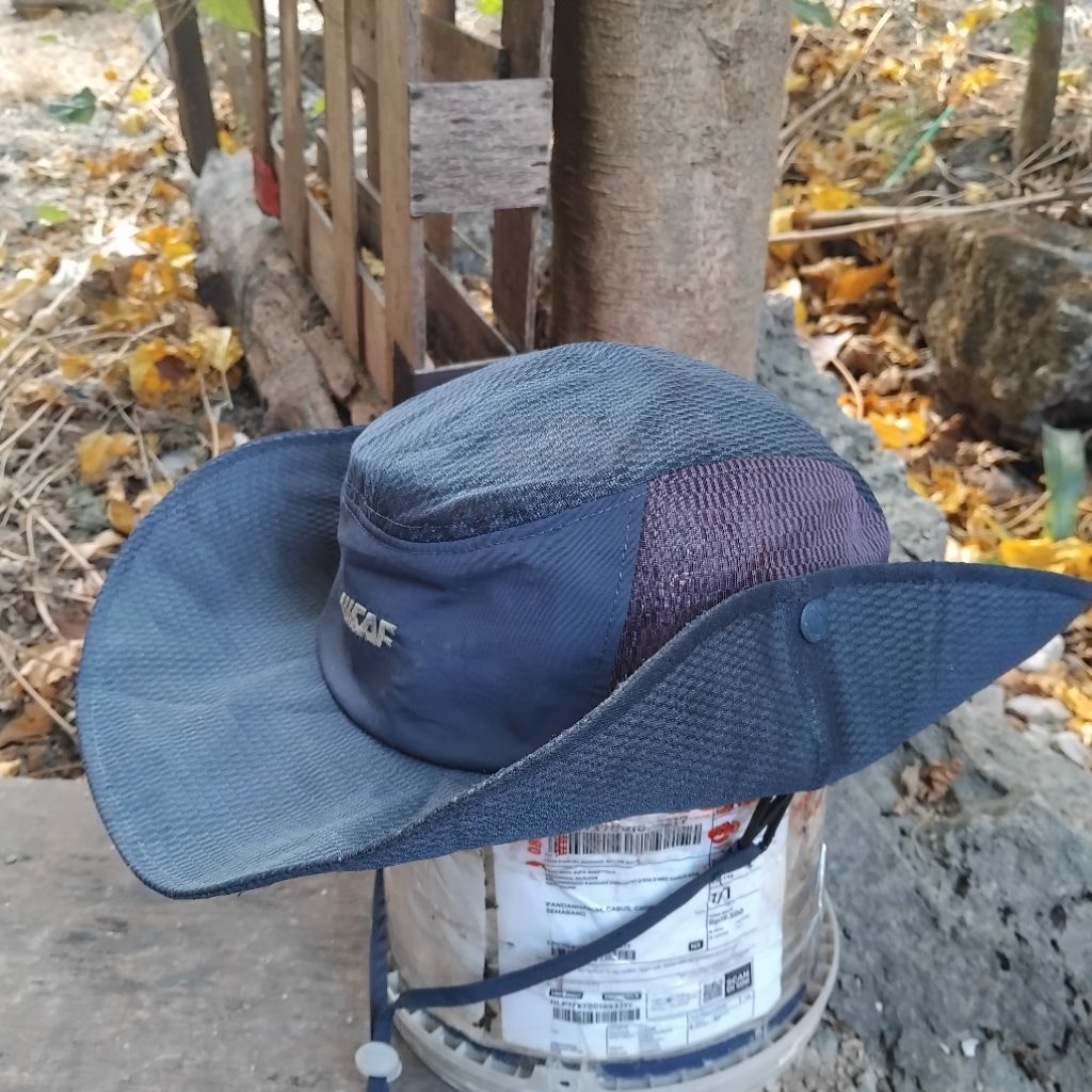 topi rimba LECAF topi hiking dewasa