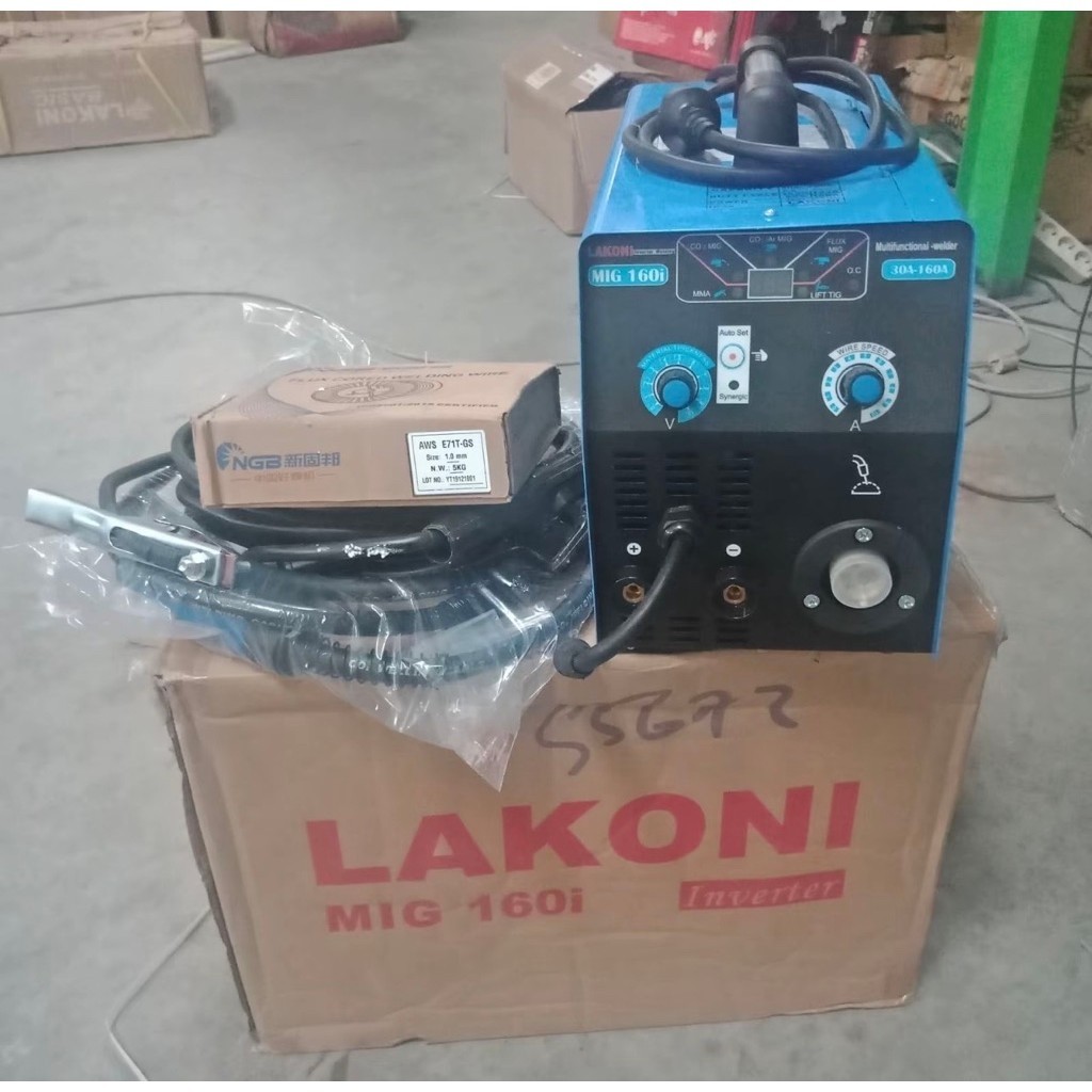 TRAVO MESIN LAS MIG LAKONI  160I  / INVERTER LAS MIG LAKONI 160I