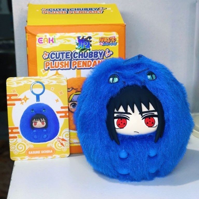 EAKI Naruto Cute Chubby Plush - Sasuke Uchiha