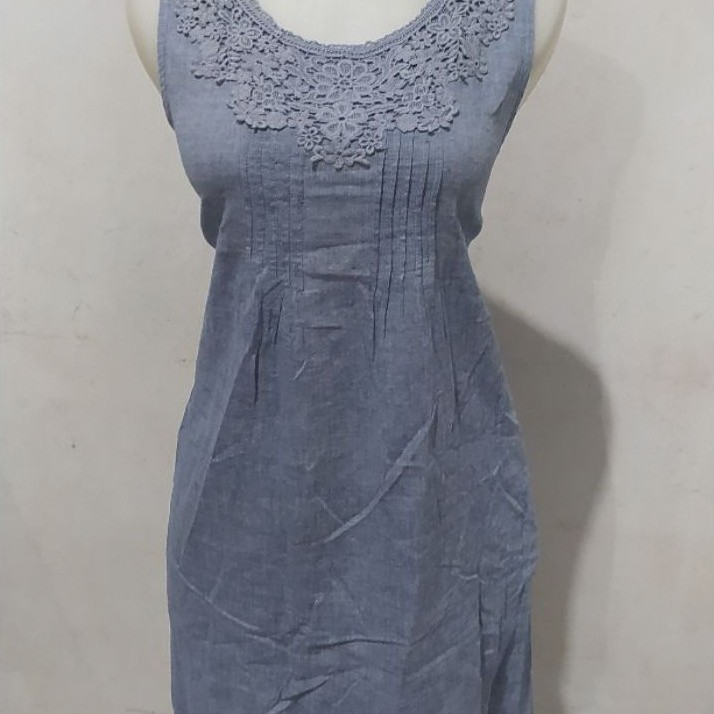 Dress Biru Muda