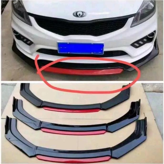 Bumper guard winglet universal mobil universal lips Bumper lips