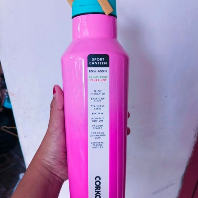 Tumbler corkcicle sport canteen defect sedikit
