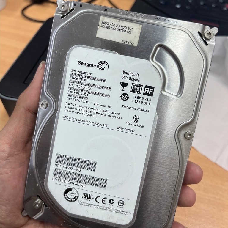 Hardisk Komputer 500GB Seagate Barracuda Hardisk PC SATA