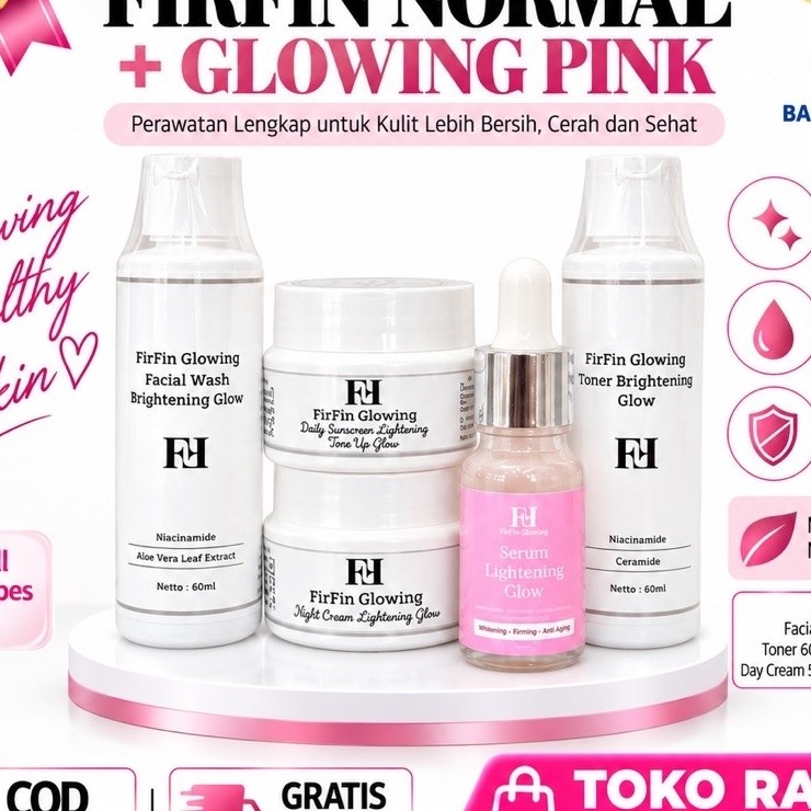 FIRFIN GLOWING + SERUM GLOWING PINK