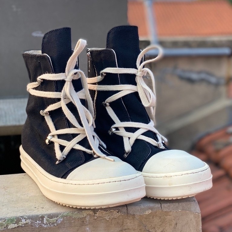 RICK OWENS DRKSHDW HEXAGRAM SNEAKERS 42