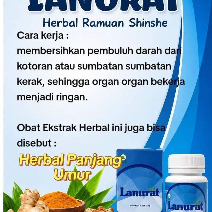 Obat Ekstrak Herbal Lanurat Plantar Fasciitis