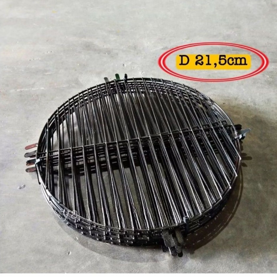 Angsang sangkar pleci besi tebal D 21,5cm