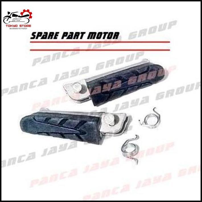 Injakan Karet Barstep Footstep Step-Belakang Cbr250 Cbr-250R Cbr-250-R Premium