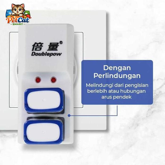 Paket Charger Baterai Rechargeable 2 Slot 9V with 9V Battery