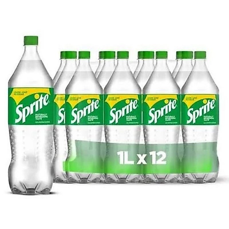 sprite 1 liter isi 12pcs
