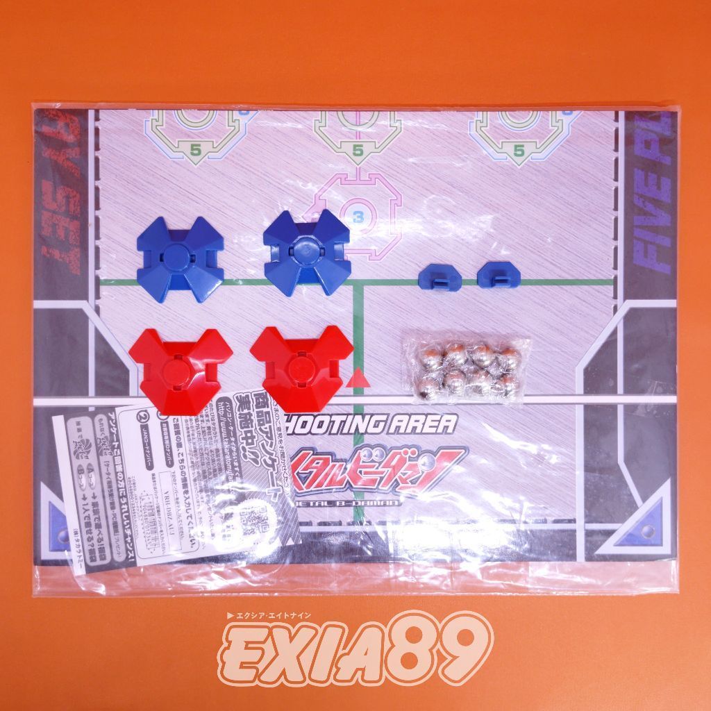 Metal B-Daman 5-Type Magnetic Play Set Takaratomy