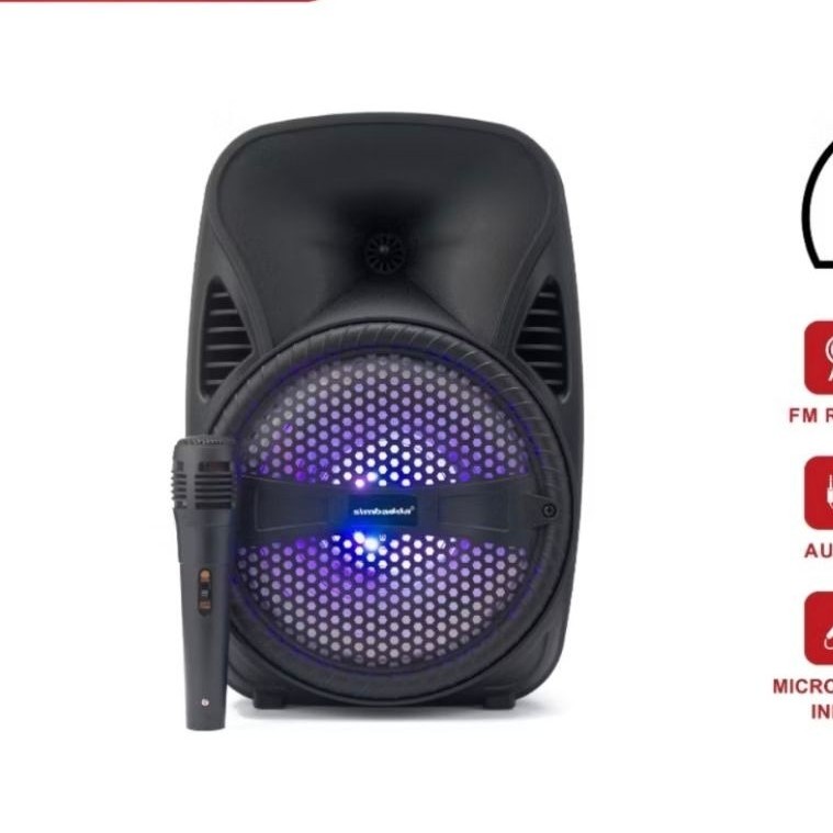 Speaker Simbadda CST 835N Outdoor Karaoke Bluetooth