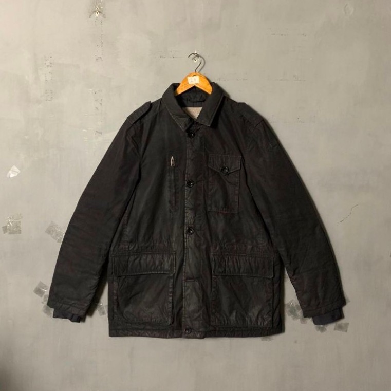 Nepenthes Wool Blanket Denim Jacket Made In Japan