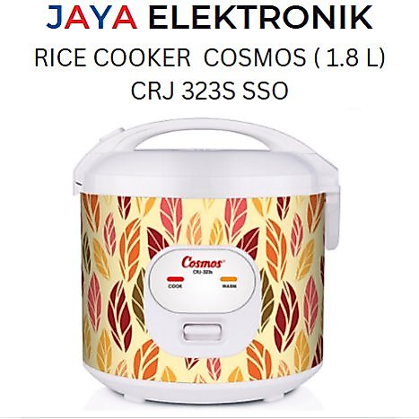 Rice Cooker COSMOS CRJ 323S SSO - 1.8 L