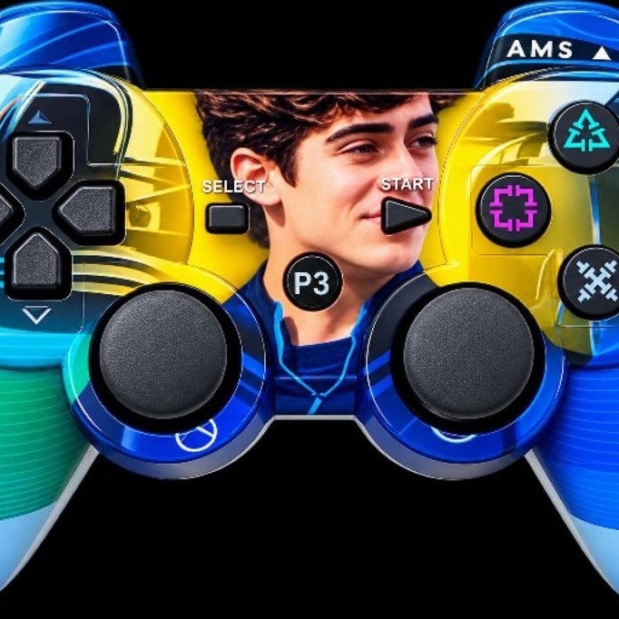 Stik PS3 Controller Wirelles Motif Baru / stik Stick ps3 motif terbaru