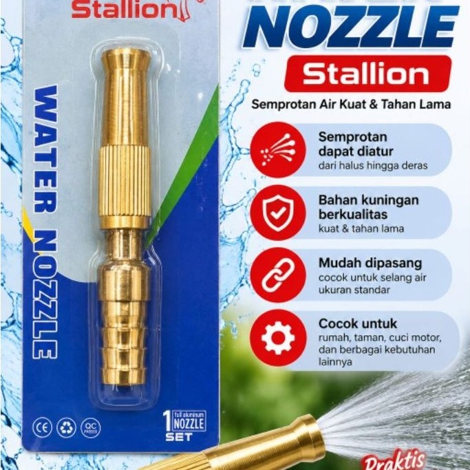Obral Semprotan Air Lurus KUNINGAN STALLION Semprotan Air Lurus Putar